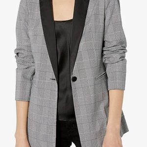 Nanette Lepore Plaid Blazer Size 8
